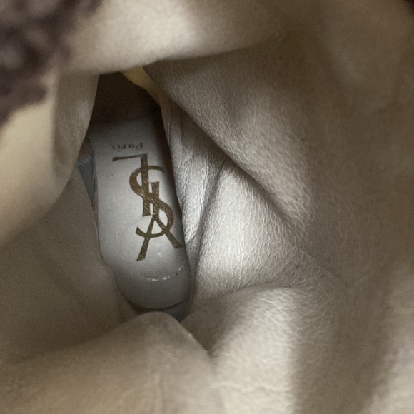 *VINTAGE* Yves Saint Laurent Brown Suede Boots - Picture 11 of 17